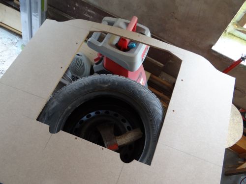 Bau doppelter Boden 019
