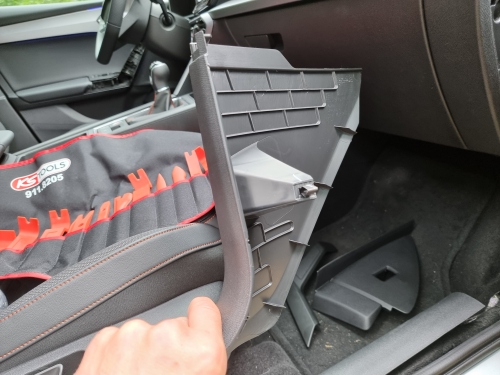 Kabel legen Seat Leon 4kl st 00010