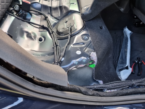 Kabel legen Seat Leon 4kl st 00025