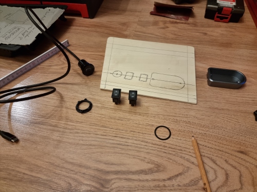 Umbau Mittelkonsole Seat Leon 4kl st 00018