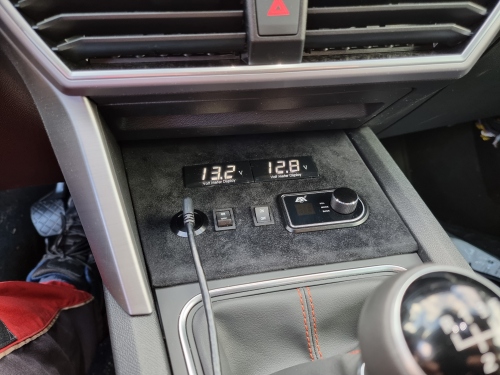 Umbau Mittelkonsole Seat Leon 4kl st 00039