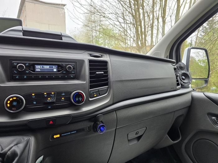Amp Einbau Ford Transit Custom 00023