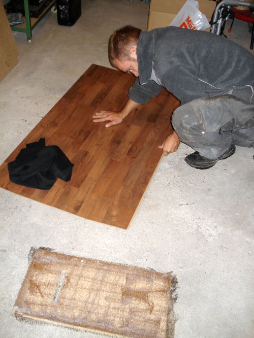 Bau Deckbrett Robert 007