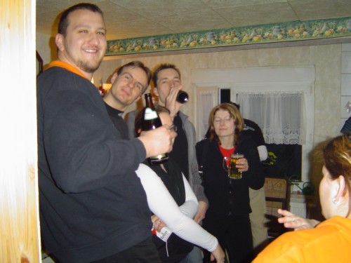 Silvester  bei Andre 2004 Bild 05